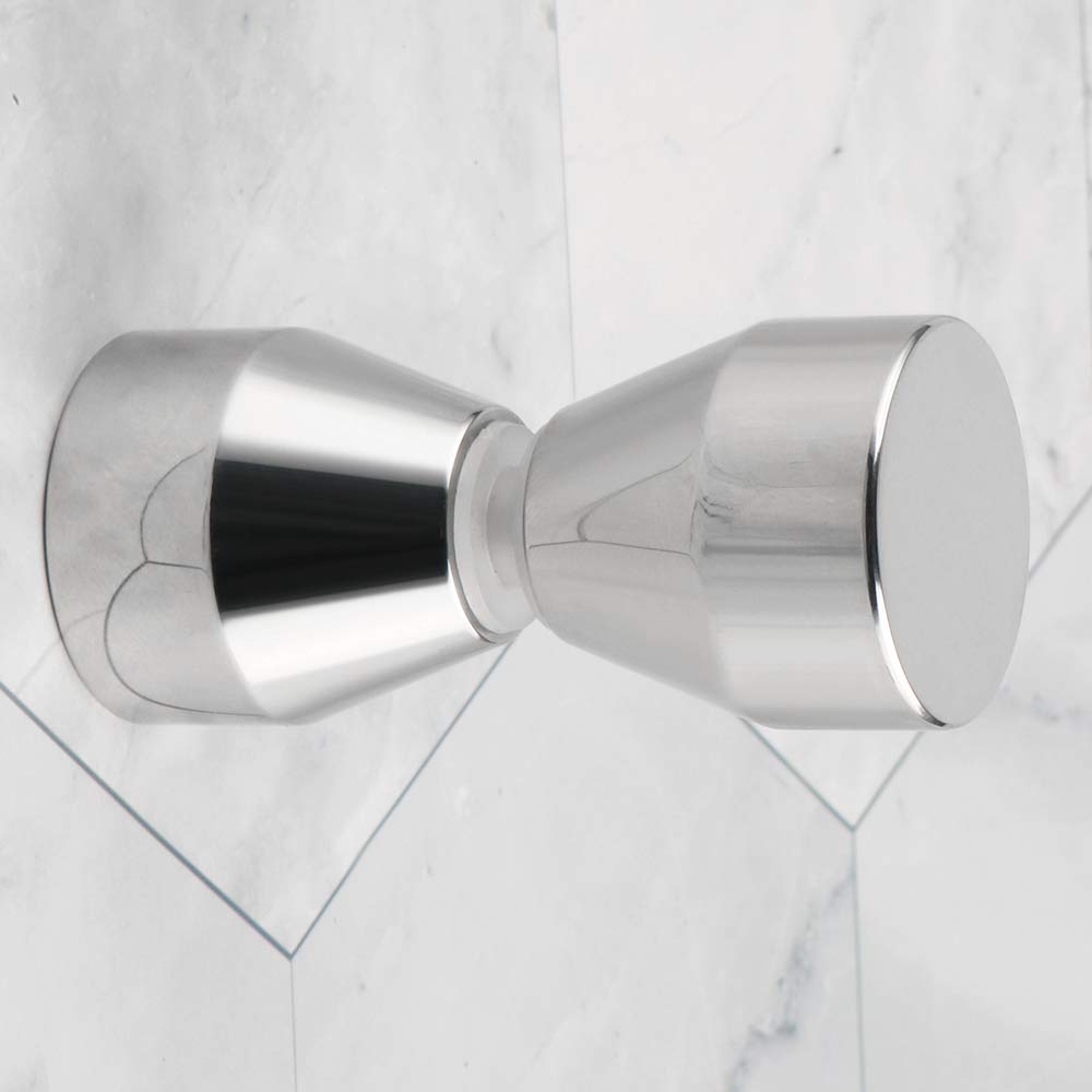 V324-SDKONB-T-Shower-Door-Knob-4-03 Shower Glass Door Knob Bathroom Round Back-to-Back Handle Pull 304 Brushed Nickel - Image 4