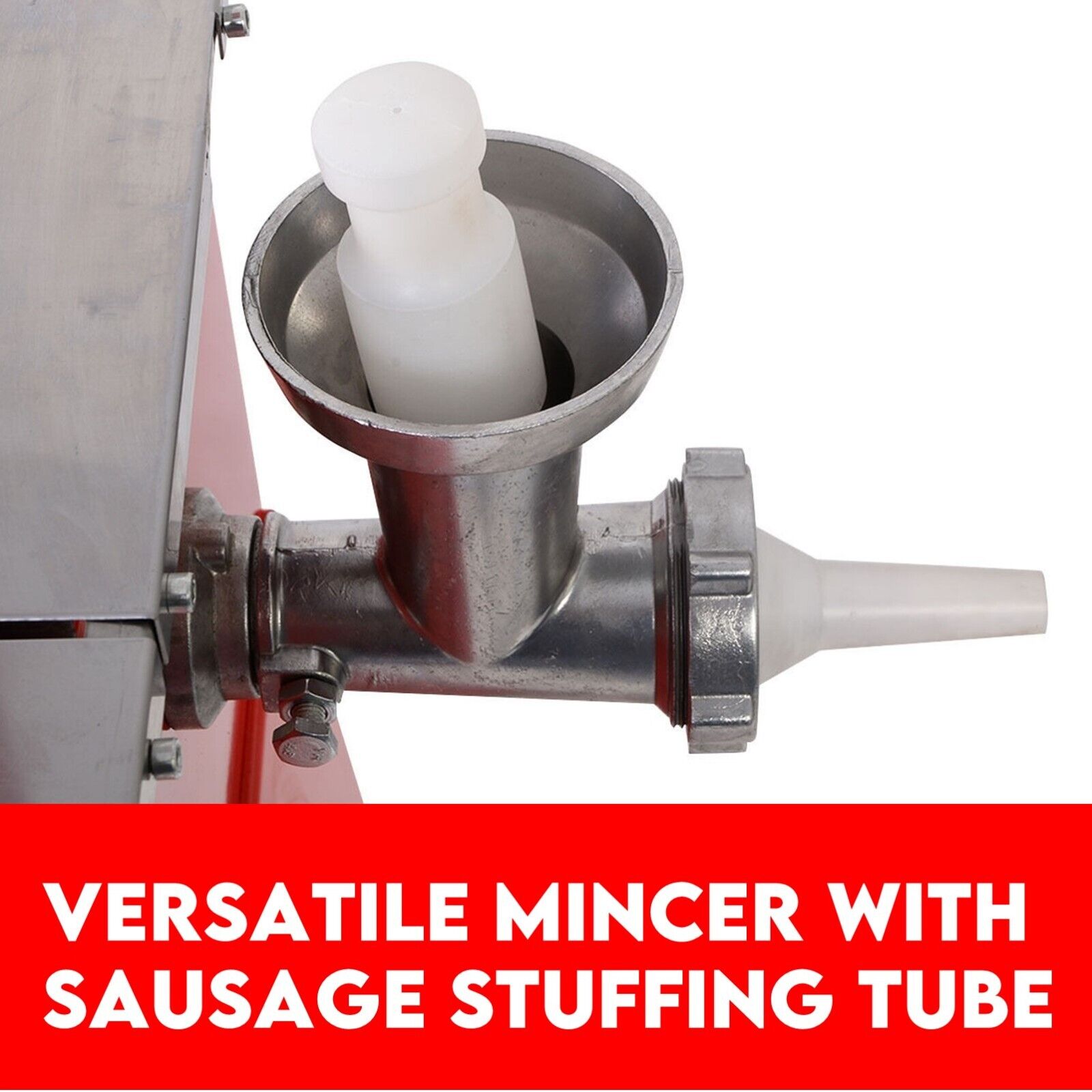 V379-MEATBSAW250005-66873-02 Meat Cutting Band Saw 10" meat mincer Bandsaw Sausage Filler Slicer Grinder - Image 3