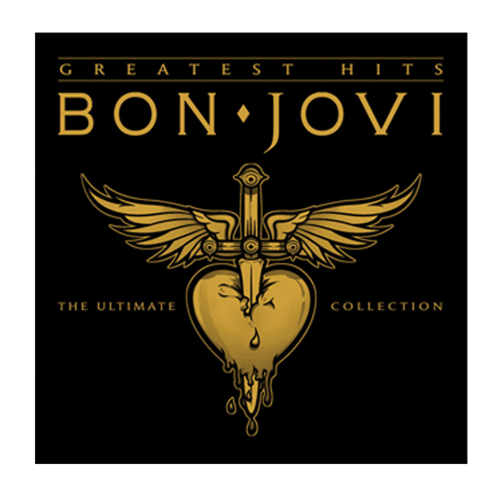 V398-UM-2752336-FD-202504111733-01 Bon Jovi - Bon Jovi Greatest Hits - CD Framed Album Art - Image 2