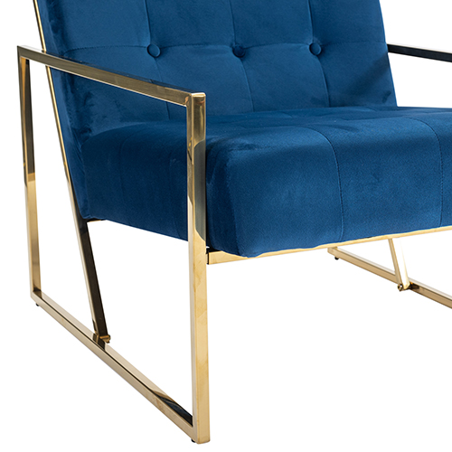 V43-AC-CRMN-191579-03 Carman Arm Chair Blue Velvet - Image 4