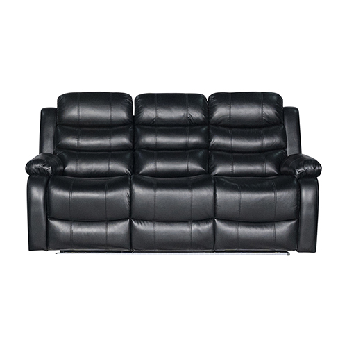V43-REC-CHLS3RBL-144724-01 Chelsea 3R Seater Finest Leatherette Recliner Feature Console LED Light Ultra Cushioned - Image 2