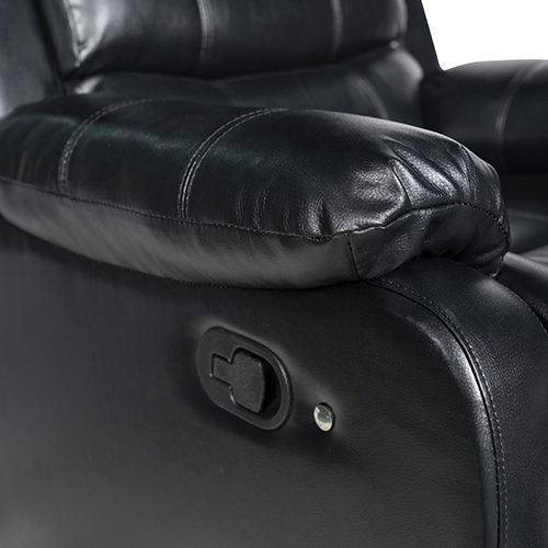 V43-REC-CHLS3RBL-144724-04 Chelsea 3R Seater Finest Leatherette Recliner Feature Console LED Light Ultra Cushioned - Image 5