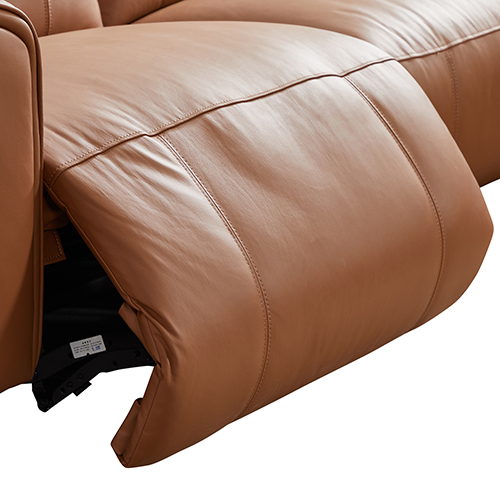 V43-SOF-LONDN-R-CS-191616-06 London 5 Seater Corner Sofa Chaise Genuine Leather Electric Recliner Power Slide Right Chaise - Image 7