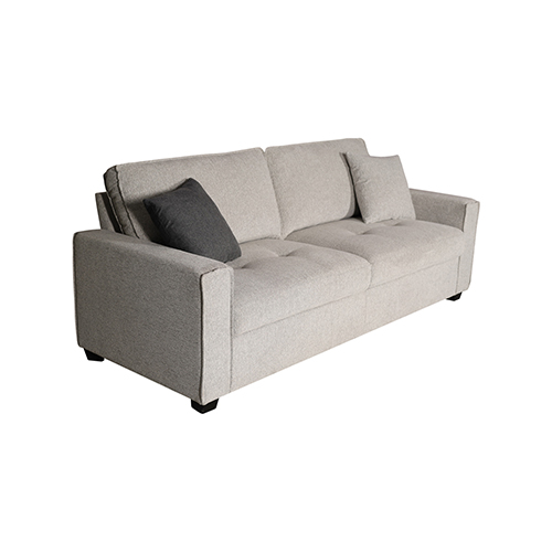 V43-SOF-MLN-3SGR-191581-03 Milano 3 Seater Sofa Set Polyester Fabric Multilayer Two Pillows Attached Individual Pocket Spring - Image 4
