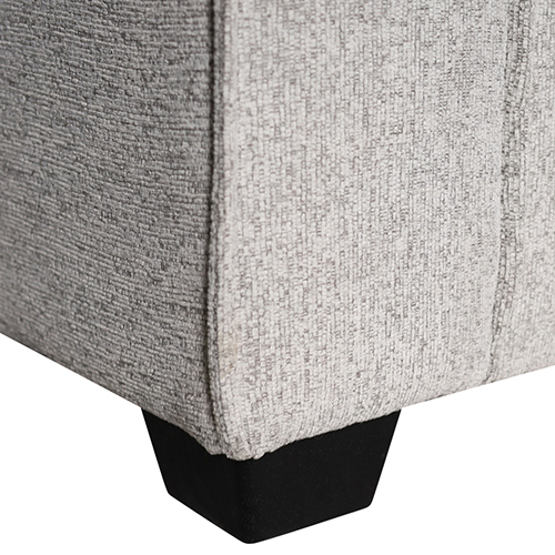 V43-SOF-MLN-CSGR-191582-04 Milano Corner Sofa Chaise Polyester Fabric Multilayer Two Pillows Attached Individual Pocket Spring - Image 5