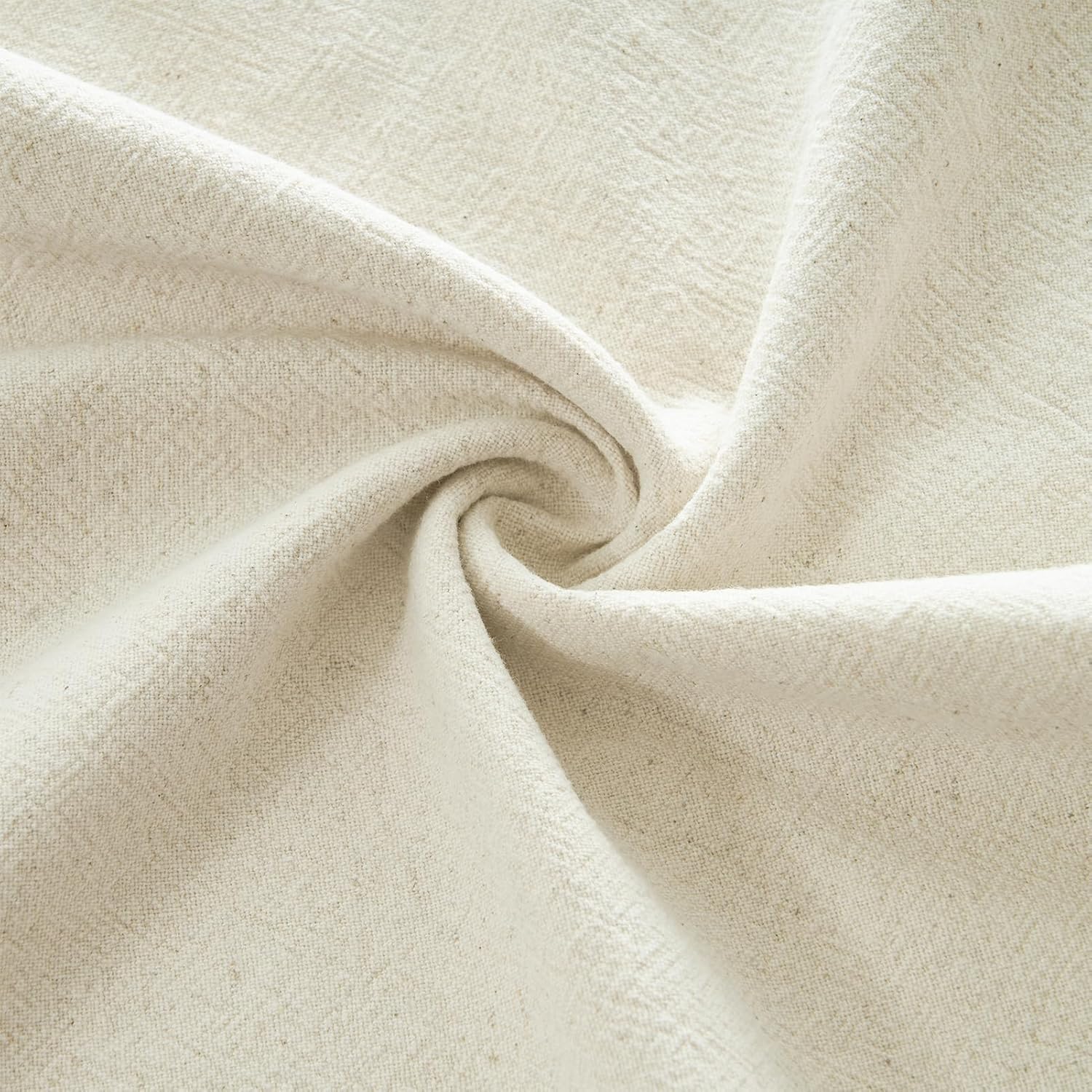 V439-LINENLINEN2-30-202506190411-04 Linen Cushion Covers - 30% Linen 70% Cotton Blend, Soft & Breathable with Hidden Zipper Design - Linen, 30cm x 50cm (Twin Pack) - Image 5