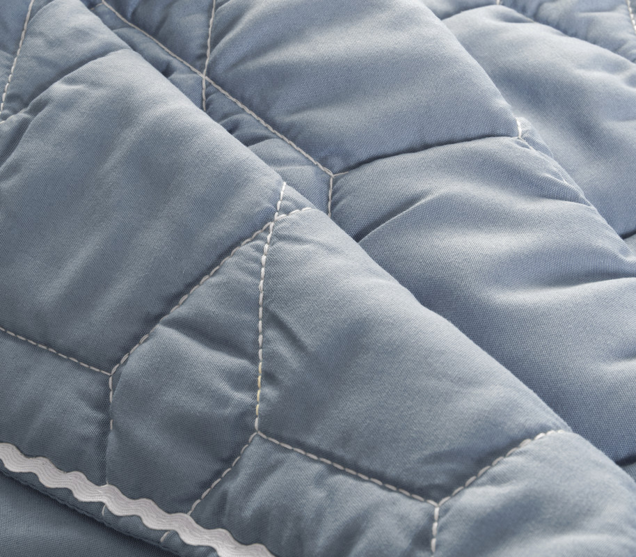 V441-CV4498BLUSBDB-72451-02 Bolston COVERLET SET - 160X220CM - Image 3