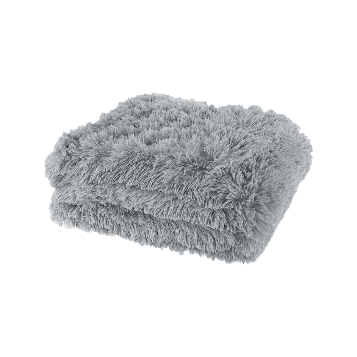 V442-ATX-THROW-LUCIASHAGGY-GREY-RE-202503241645-00 Lucia Nutural Collection Shaggy Throw Rug 127 x 152cm Grey - Image 1