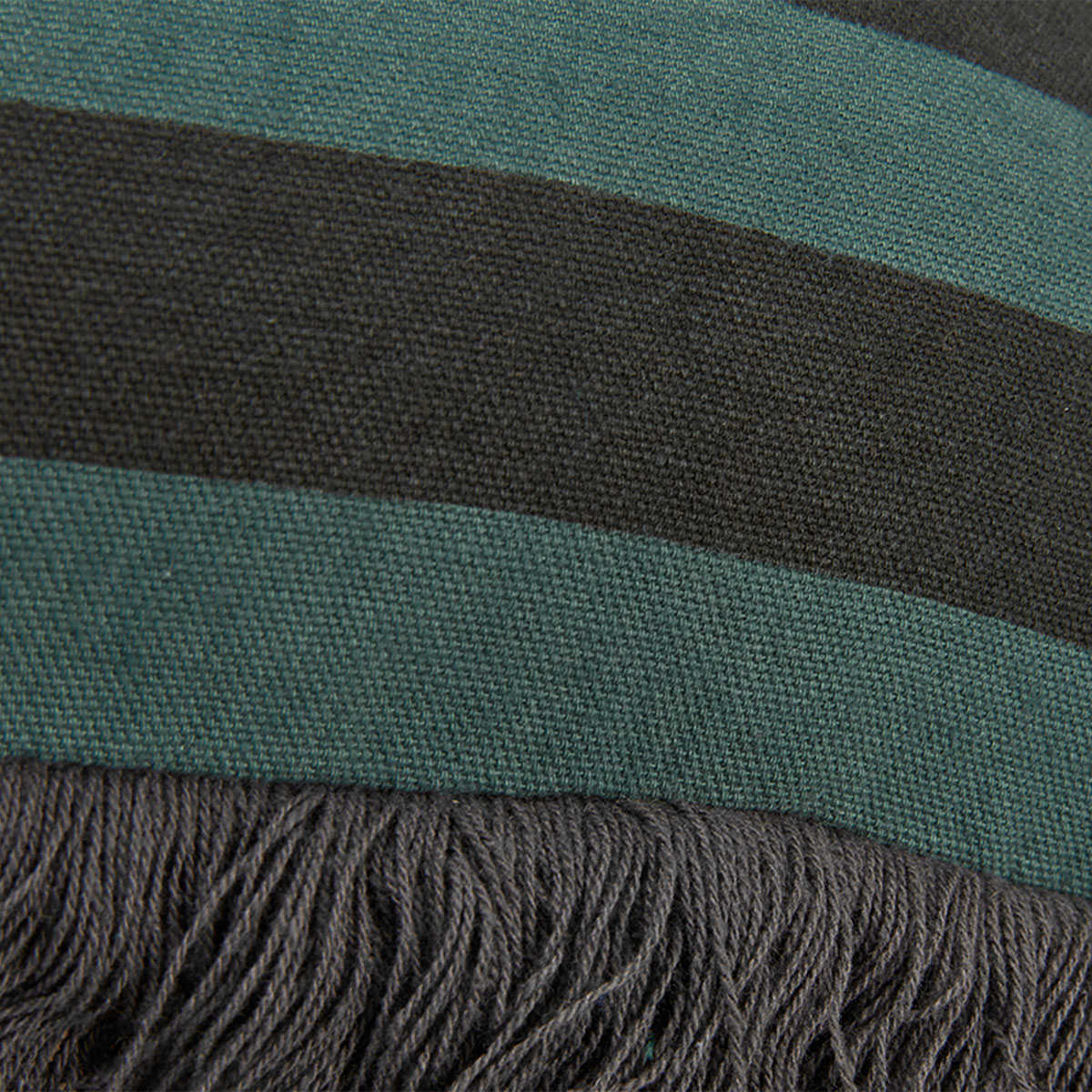 V442-HIN-CUSHION-AMSTERDAMVIGGO-GREEN-SQ-202505231005-02 KAAT Amsterdam Viggo Green Stripe Square Filled Cushion 45cm x 45cm - Image 3