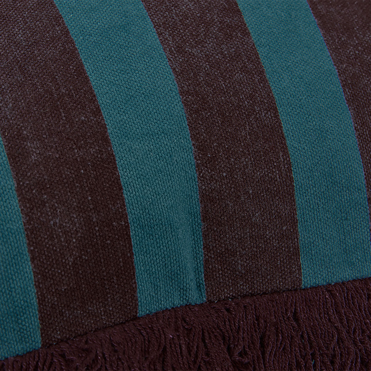 V442-HIN-CUSHION-AMSTERDAMVIGGO-RED-SQ-202505231006-02 KAAT Amsterdam Viggo Red Stripe Square Filled Cushion 45cm x 45cm - Image 3