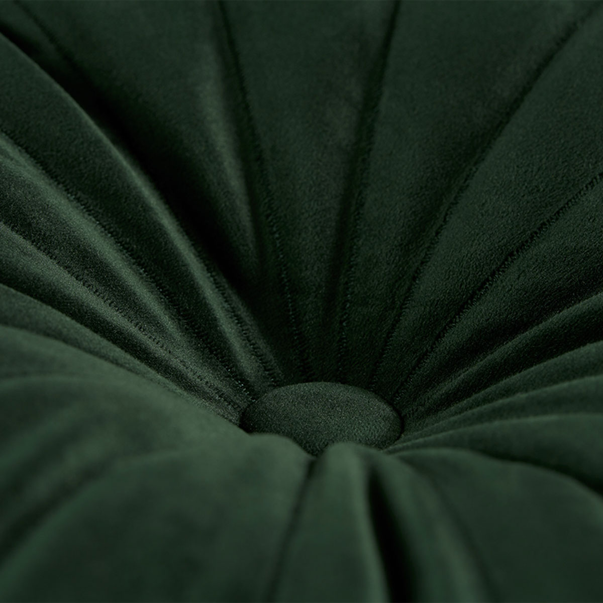 V442-HIN-CUSHION-MANDARIN-DARKGREEN-RD-202505231007-02 KAAT Amsterdam Mandarin Dark Green Round Filled Cushion 40cm Diameter - Image 3