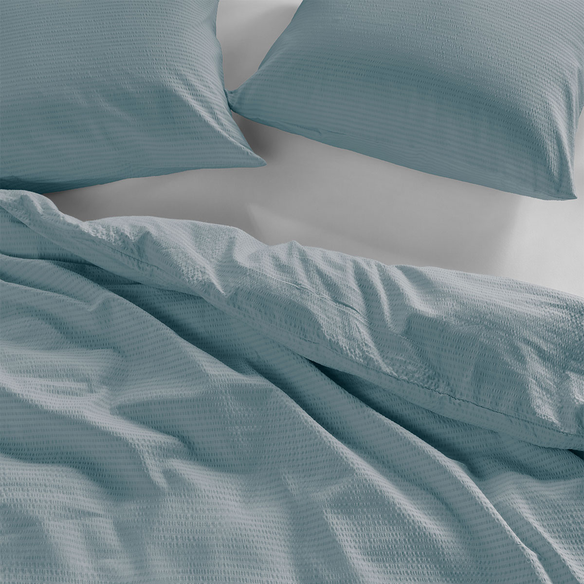 V442-HIN-QUILTCS-SUMMERSEERSUCKER-BLUE-KI-202503121045-03 Bedding House Summer Blue Grey Seersucker Cotton Quilt Cover Set King - Image 4