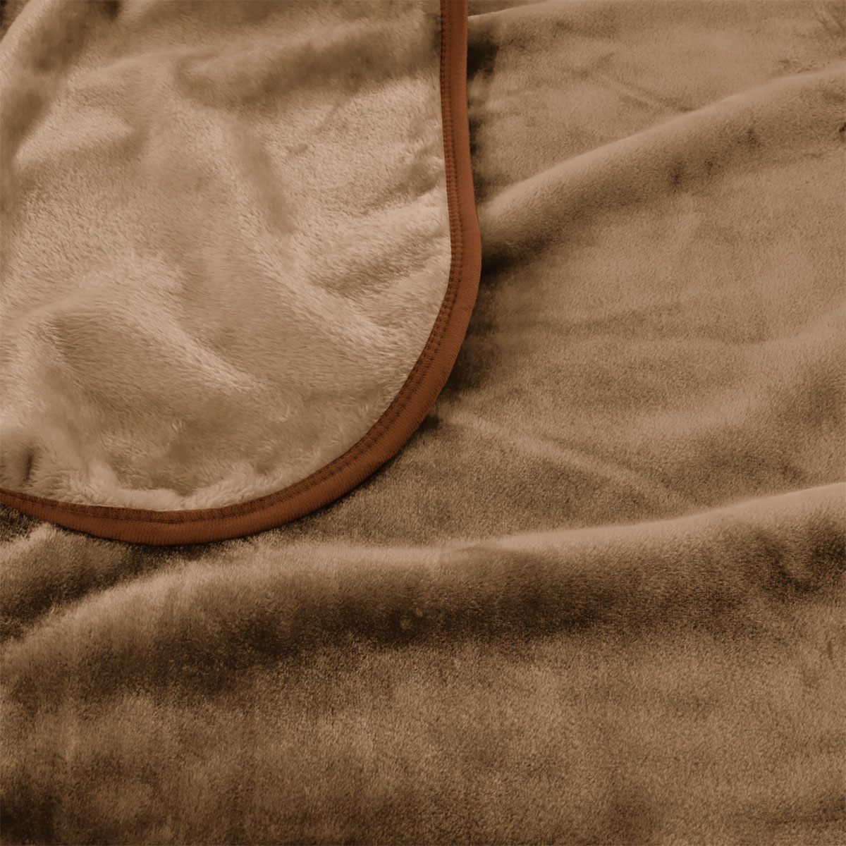 V442-IDC-BLANKET-800GSMMINK-PECAN-KI-177460-02 J Elliot Home 800GSM Luxury Winter Thick Mink Blanket Pecan King - Image 3