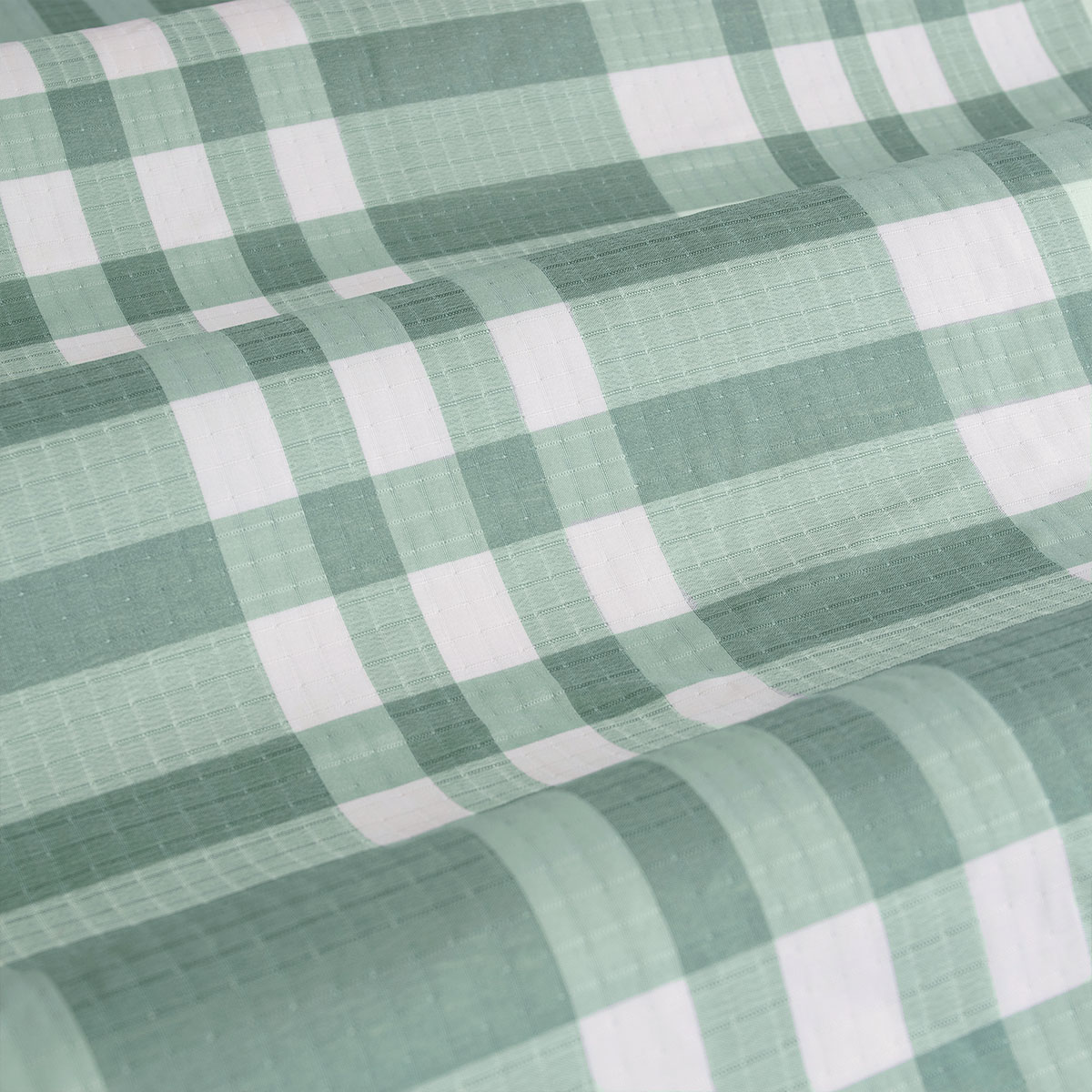 V442-INT-QUILTCS-RONAN-GREEN-KI-202507031624-03 Ardor Ronan Green Plaid Jacquard Quilt Cover Set King - Image 4