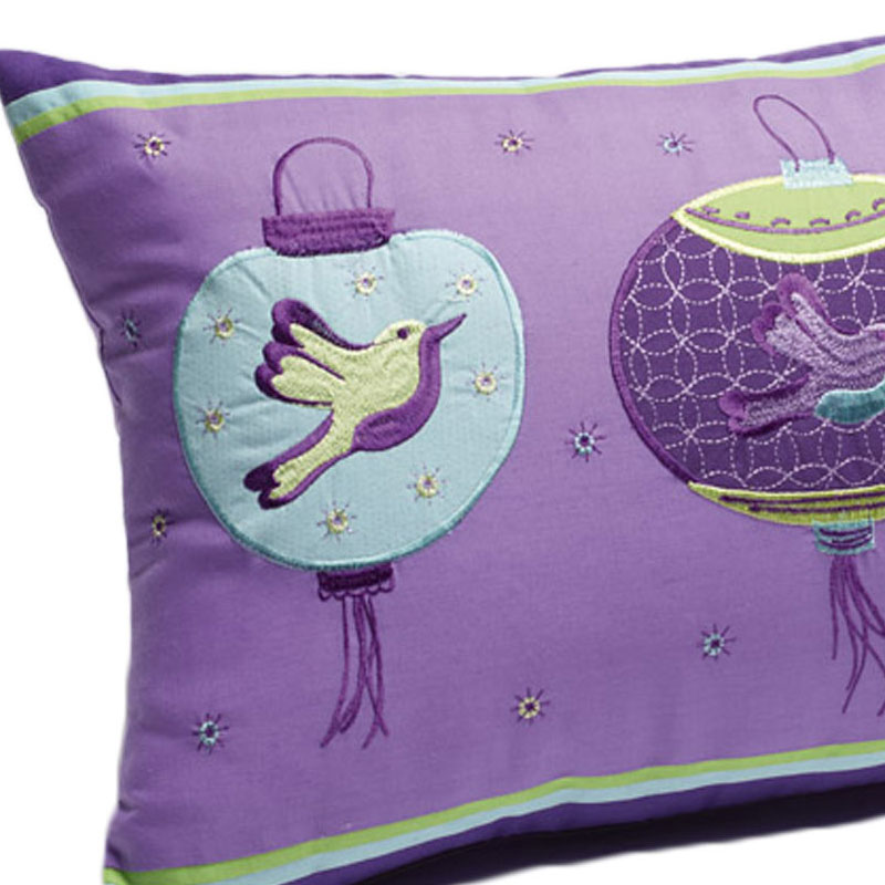 V442-PIL-CUSHION-BUTTERFLYLANTERN-PURPLE-OB-208833-02 Jiggle & Giggle Butterfly Lantern Filled Oblong Cushion 30 cm x 50 cm - Image 3