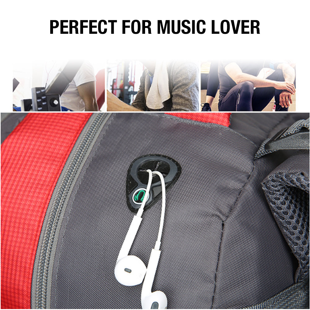 V462-TO-29-07-98714-06 60L Waterproof Outdoor Hiking Backpack Camping Outdoor Trekking Bag(Red) - Image 7