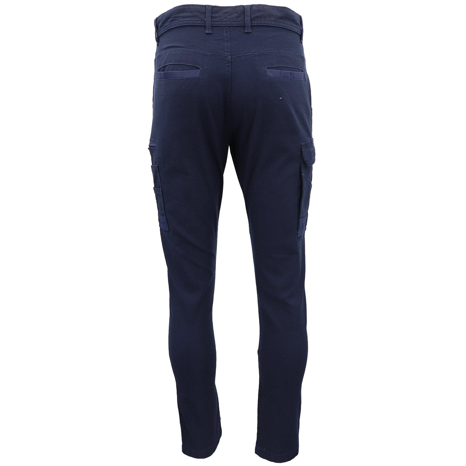 V474-578403-202502241741-06 Men's Cotton Drill Cargo Work Pants UPF 50+ 13 Pockets Tradies Workwear Trousers, Black, 38 - Image 7