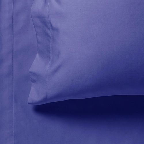 V493-AKS-03-88476-02 1000TC Ultra Soft King Size Bed Royal Blue Flat & Fitted Sheet Set - Image 3