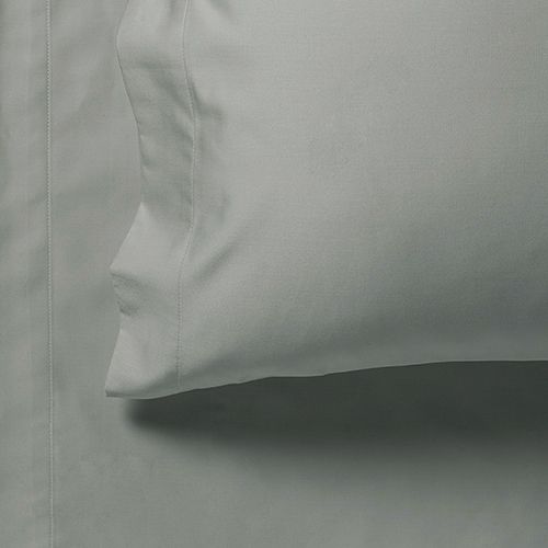 V493-AKS-06-88498-02 1000TC Ultra Soft King Size Bed Grey Flat & Fitted Sheet Set - Image 3