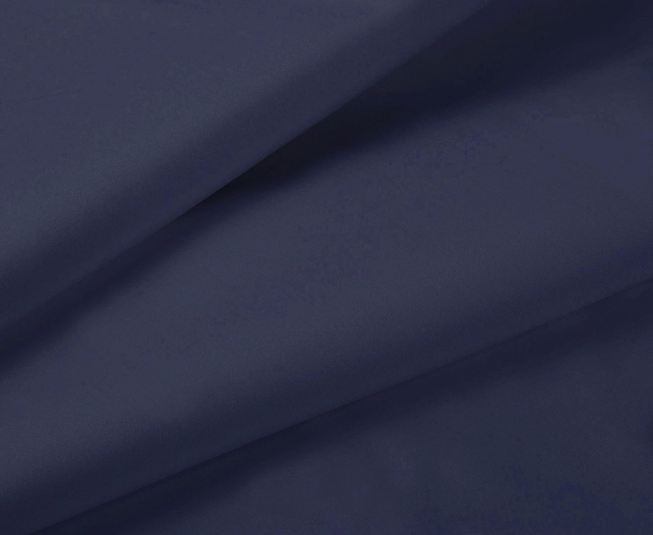 V493-AKSS-12-88546-01 1000TC Ultra Soft King Single Size Bed Midnight Blue Flat & Fitted Sheet Set - Image 2