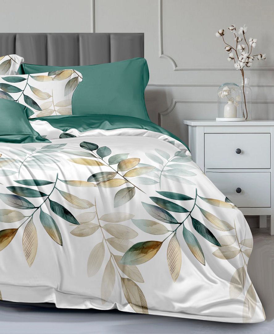 V493-MQ-469-88066-01 Autumn Queen Size Quilt/Duvet Cover Set - Image 2