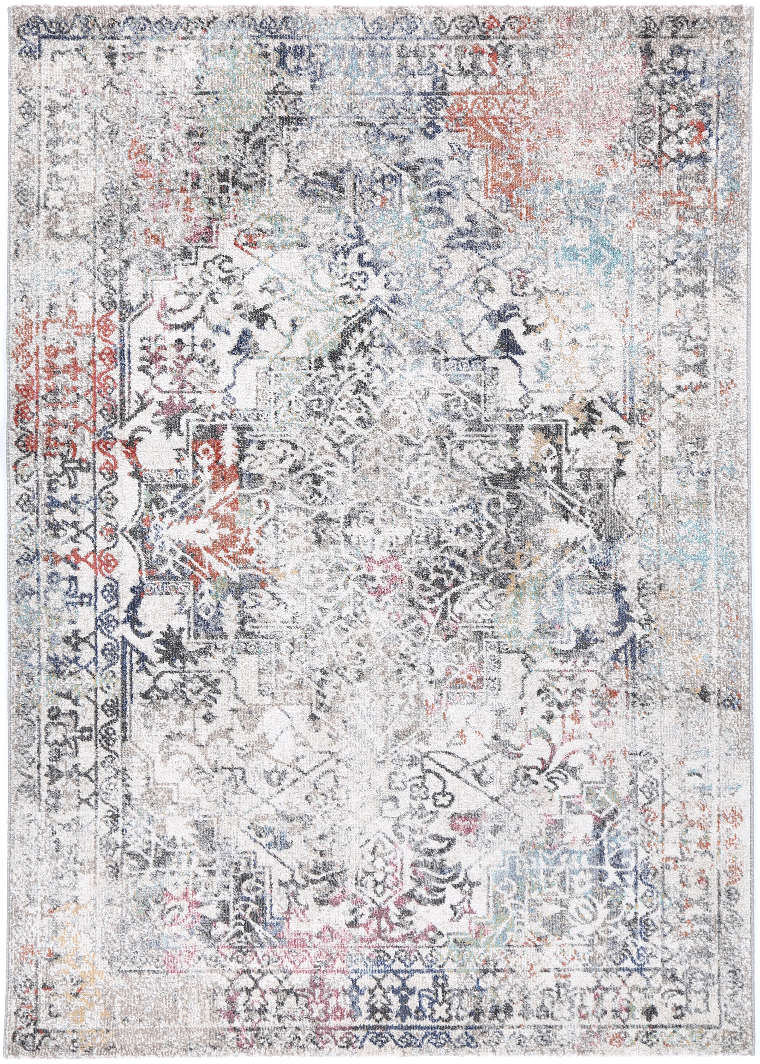 V516-SALS16009-140481-00 salsa-maria-grey-multi-transitional-rug 160x230 - Image 1