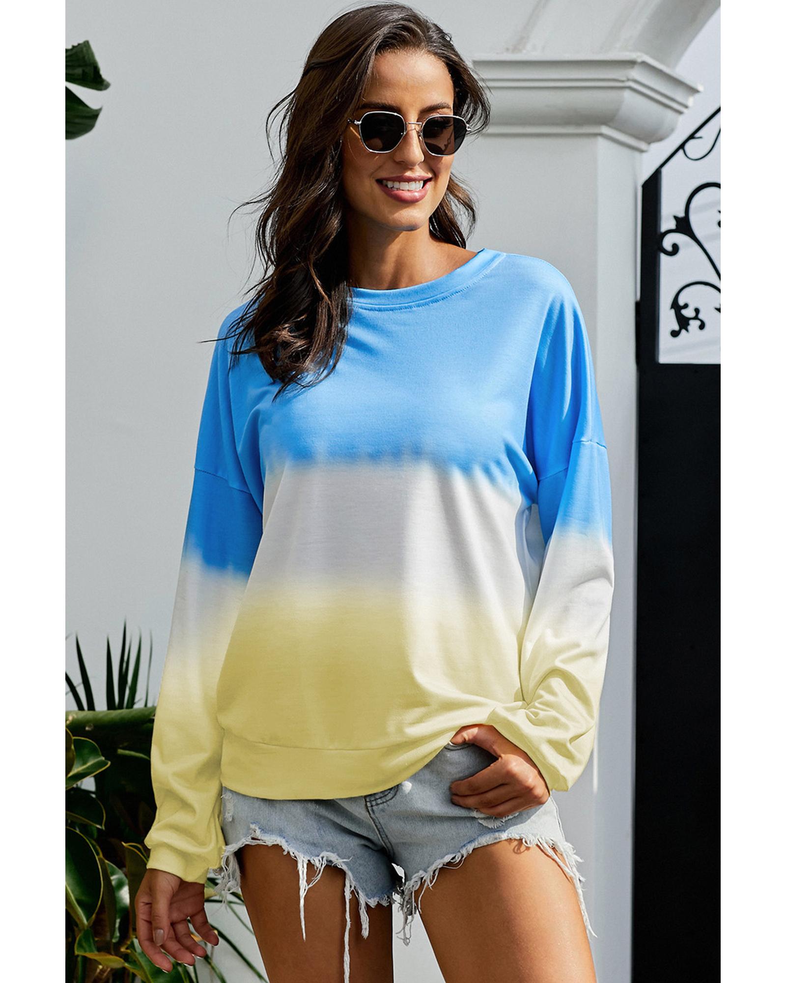 V539-AZEXDC252310-5-S-164732-02 Azura Exchange Tie Dye Pullover Sweatshirt - S - Image 3