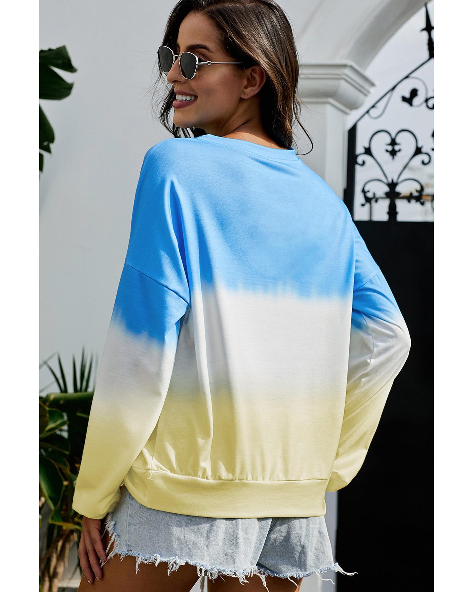 V539-AZEXDC252310-5-S-164732-03 Azura Exchange Tie Dye Pullover Sweatshirt - S - Image 4