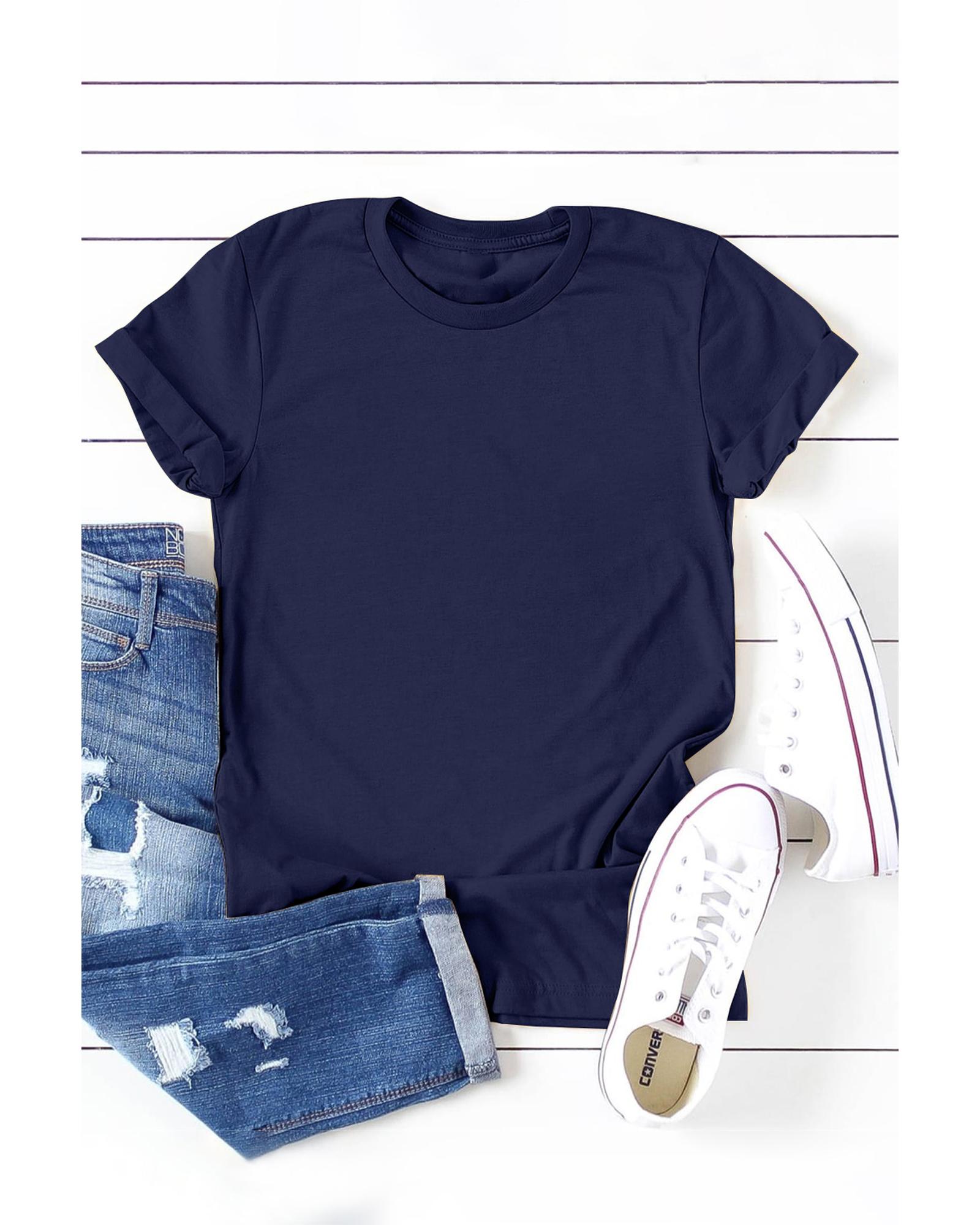 V539-AZEXDC2526272-5-L-202508261825-02 Azura Exchange Modern Crew Neck Tee - L - Image 3