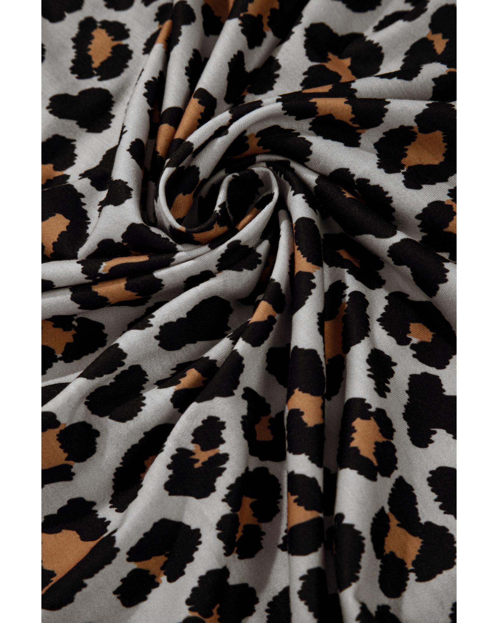 V539-AZEXDC2542502-P220-M-202508300005-05 Black Leopard Patched Pocket Open Front Cardigan - M - Image 6