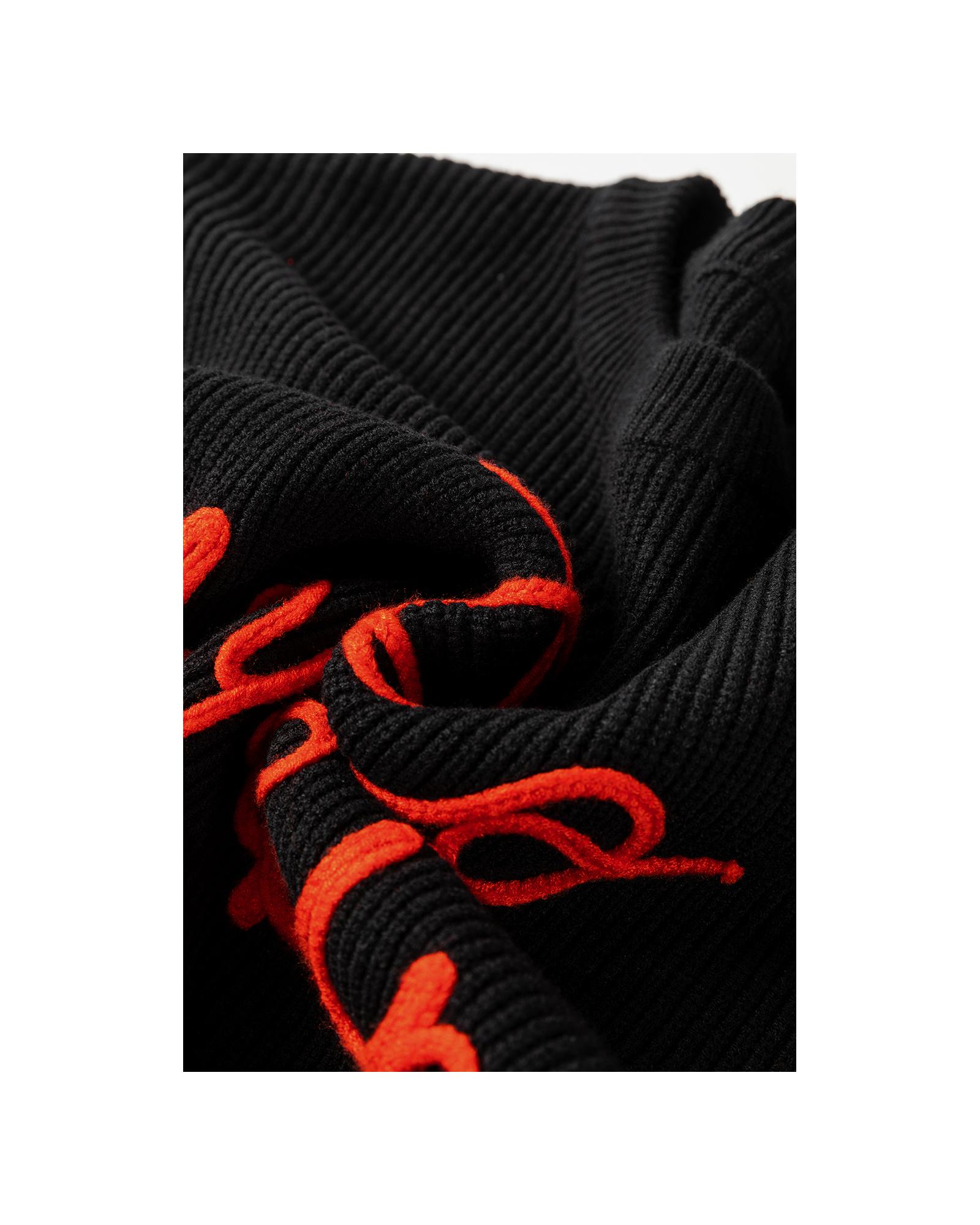V539-AZEXDC2725576-P2-S-202508291840-03 Black Hello Pumpkin Graphic Sweater - S - Image 8