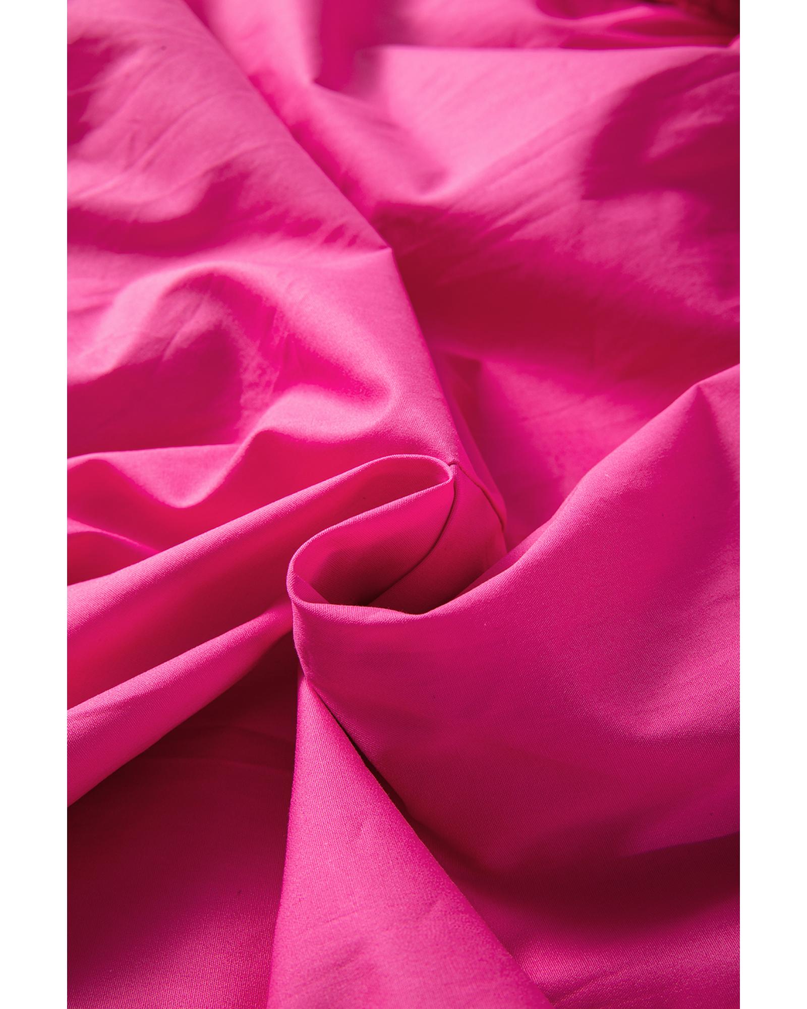 V539-AZEXDC6122675-P106-XL-202508311425-00 Bright Pink Solid Color Puff Sleeve Tie Front High Waist Mini Dress - XL - Image 1