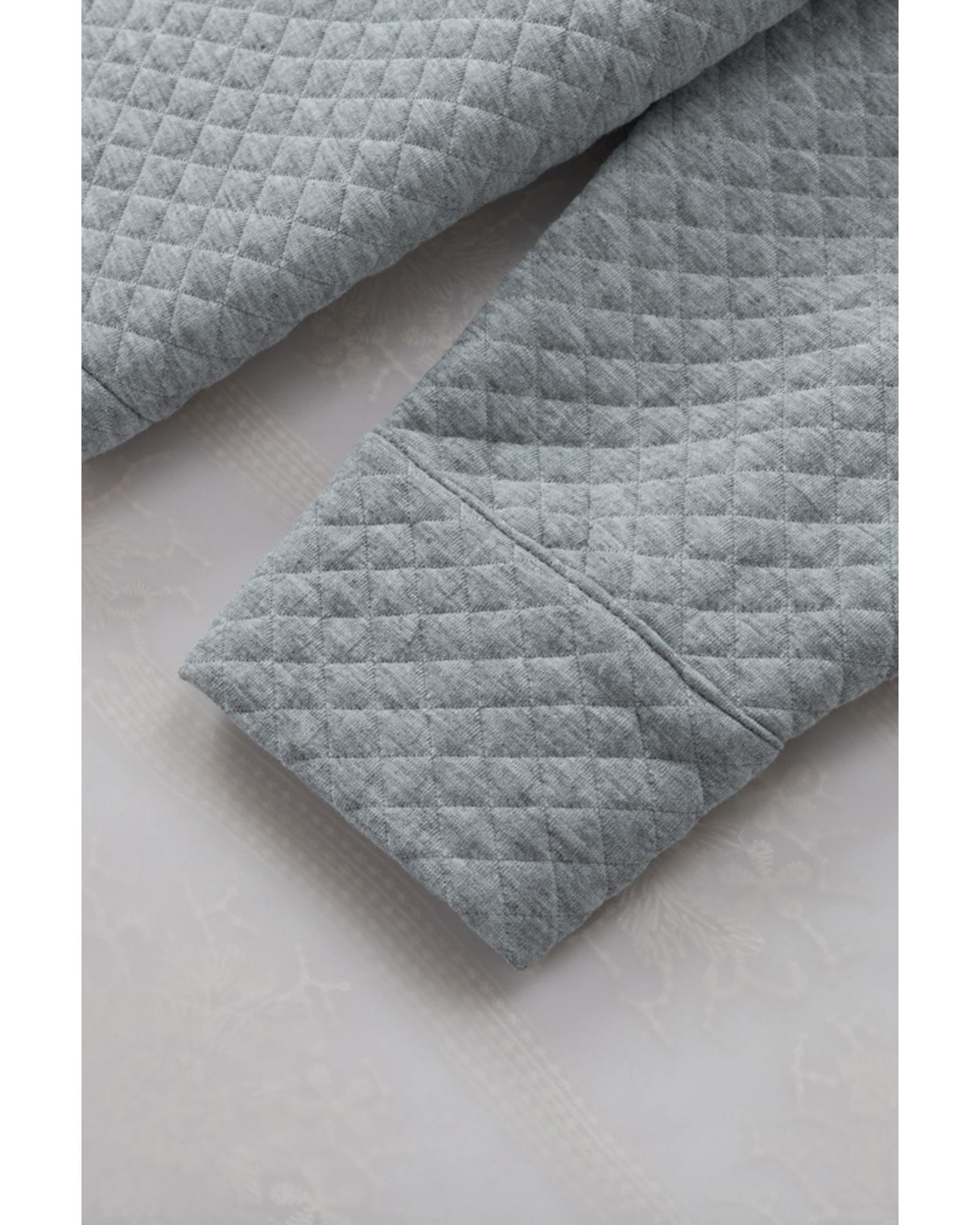 V539-AZEXDC854301-11-S-202506151540-00 Gray Retro Quilted Flap Pocket Button Shacket - S - Image 1