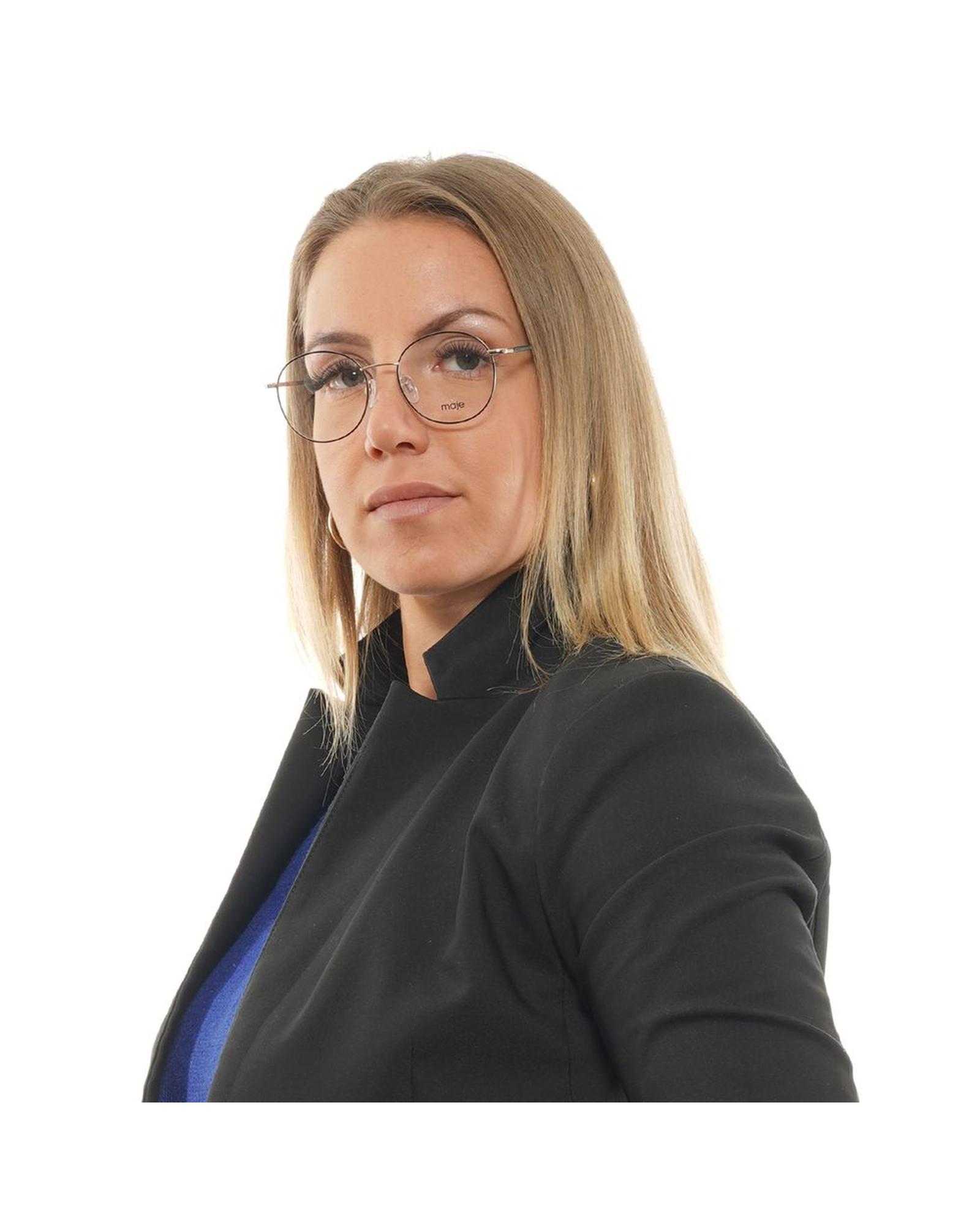 V539-BBGMBH20226798-175548-03 Maje Women's Gold  Optical Frames - One Size - Image 4