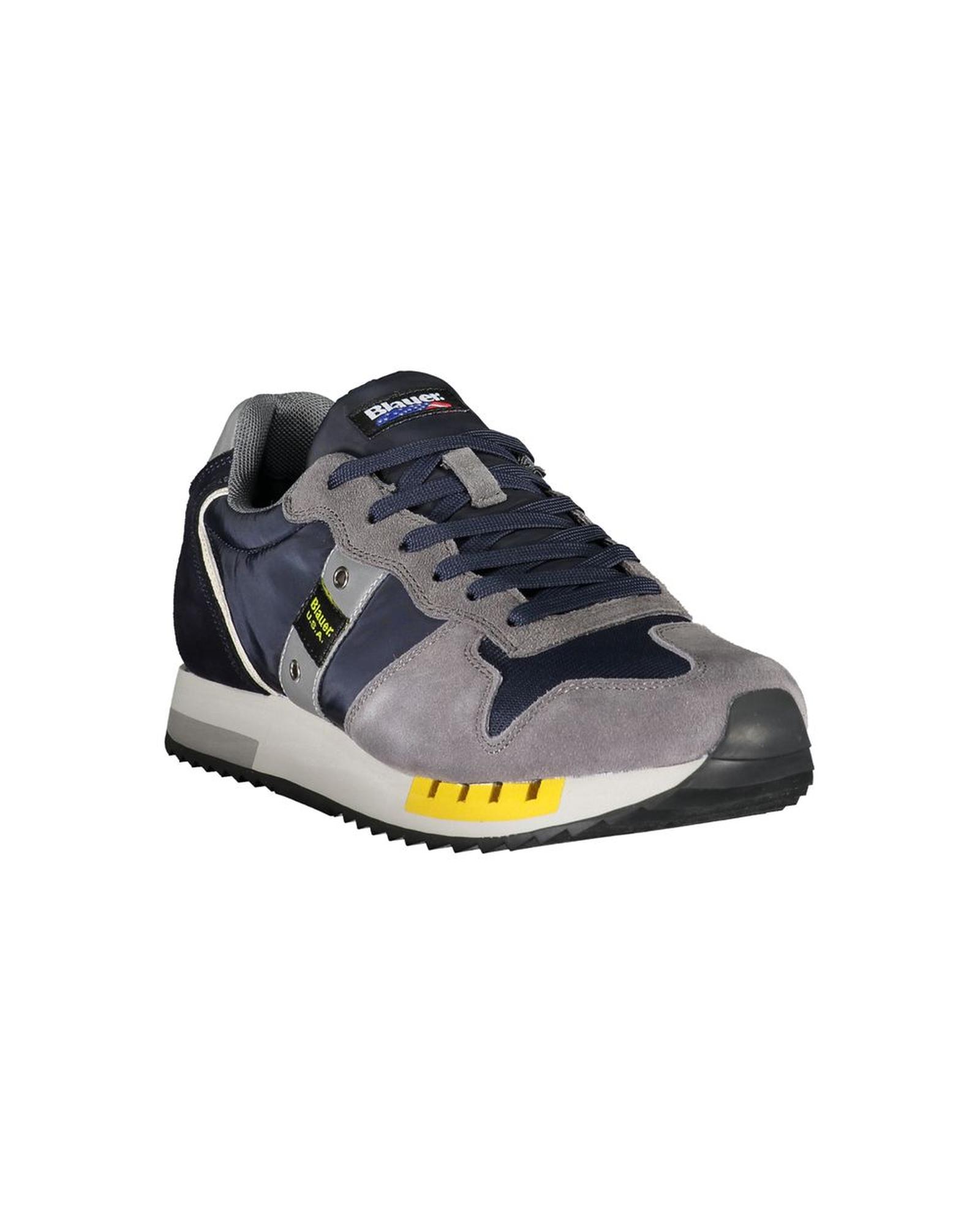 V539-BL-23166-EU41US8-202506160042-02 Blauer Men's Blue Polyester Sneaker - 41 EU - Image 3