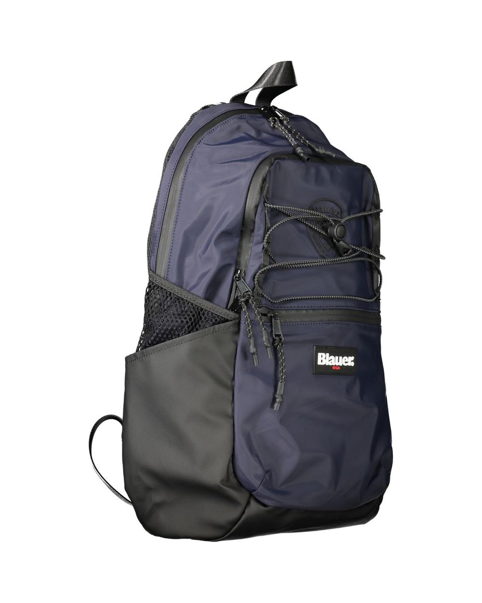 V539-BL-34059-202506160132-02 Blauer Men's Blue Polyester Backpack - One Size - Image 3