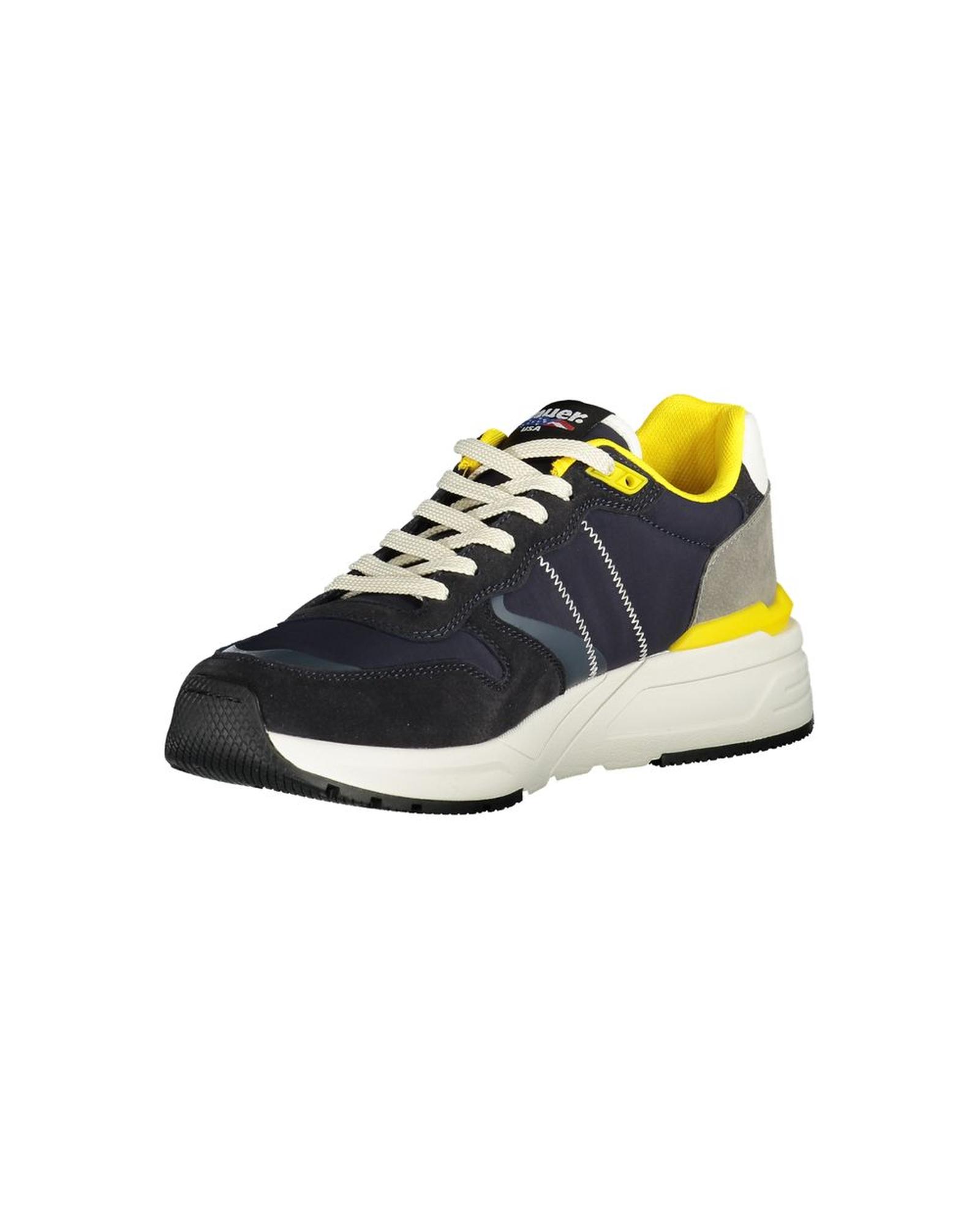 V539-BL-35537-EU41US8-202506160142-02 Blauer Men's Blue Polyester  Sneaker - 41 EU - Image 3