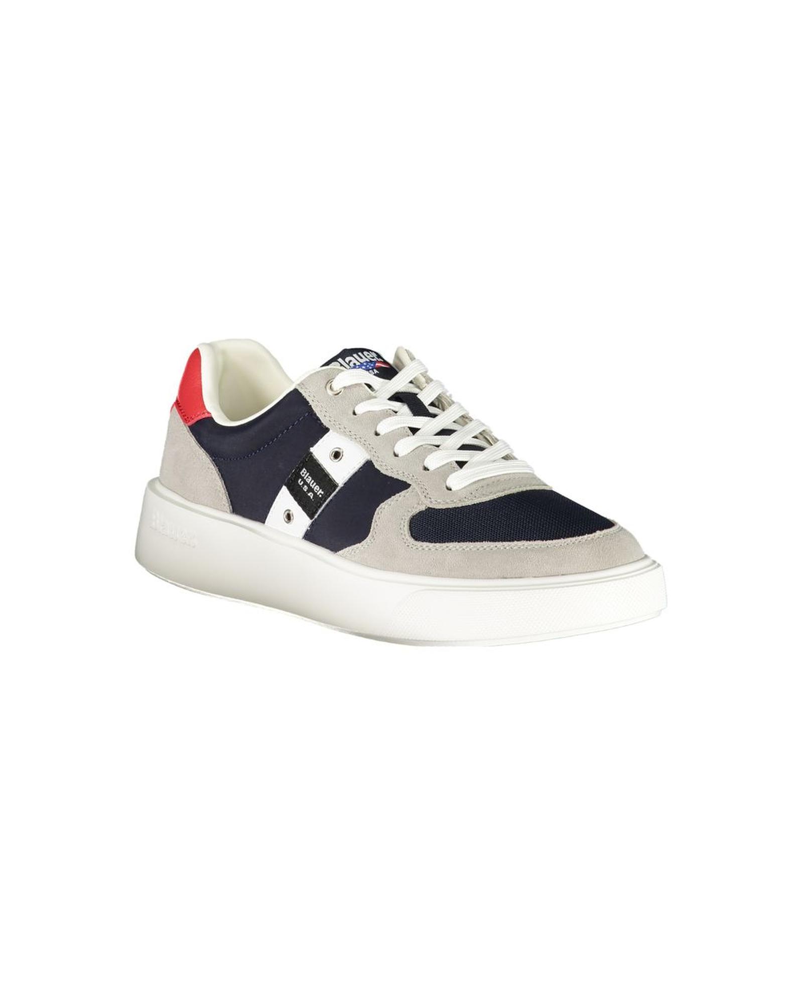 V539-BL-36373-EU43US10-202506160240-01 Blauer Men's Blue Leather  Sneaker - 43 EU - Image 2