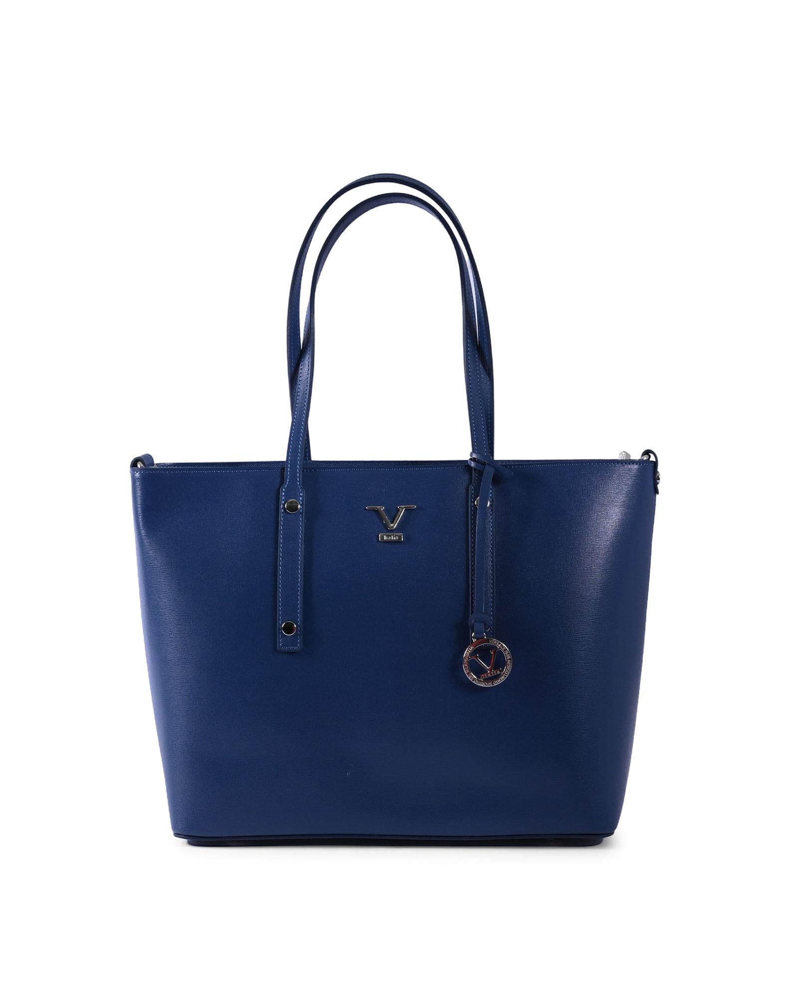 V539-BTB110382-202506160315-00 V Italia by Versace Womens Leather Tote Bag - One Size - Image 1