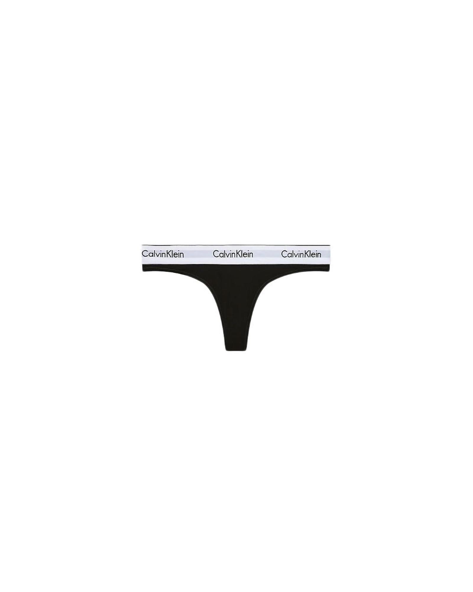 Calvin Klein Underwear Women's Black Cotton Underwear - 40 IT