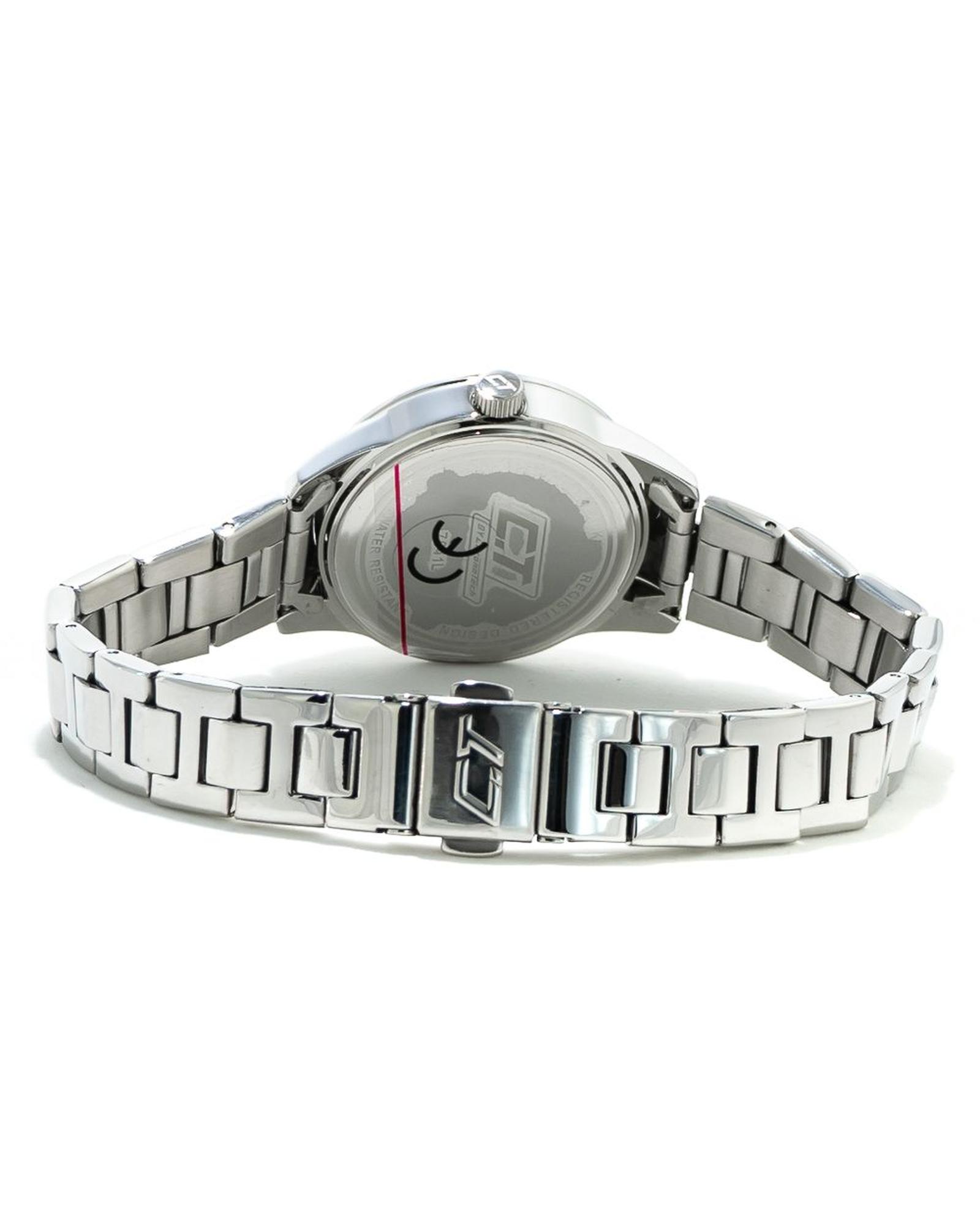 V539-CHCC7041L01MAC-202506161742-01 Chronotech Women's Silver Steel Watch - One Size - Image 2