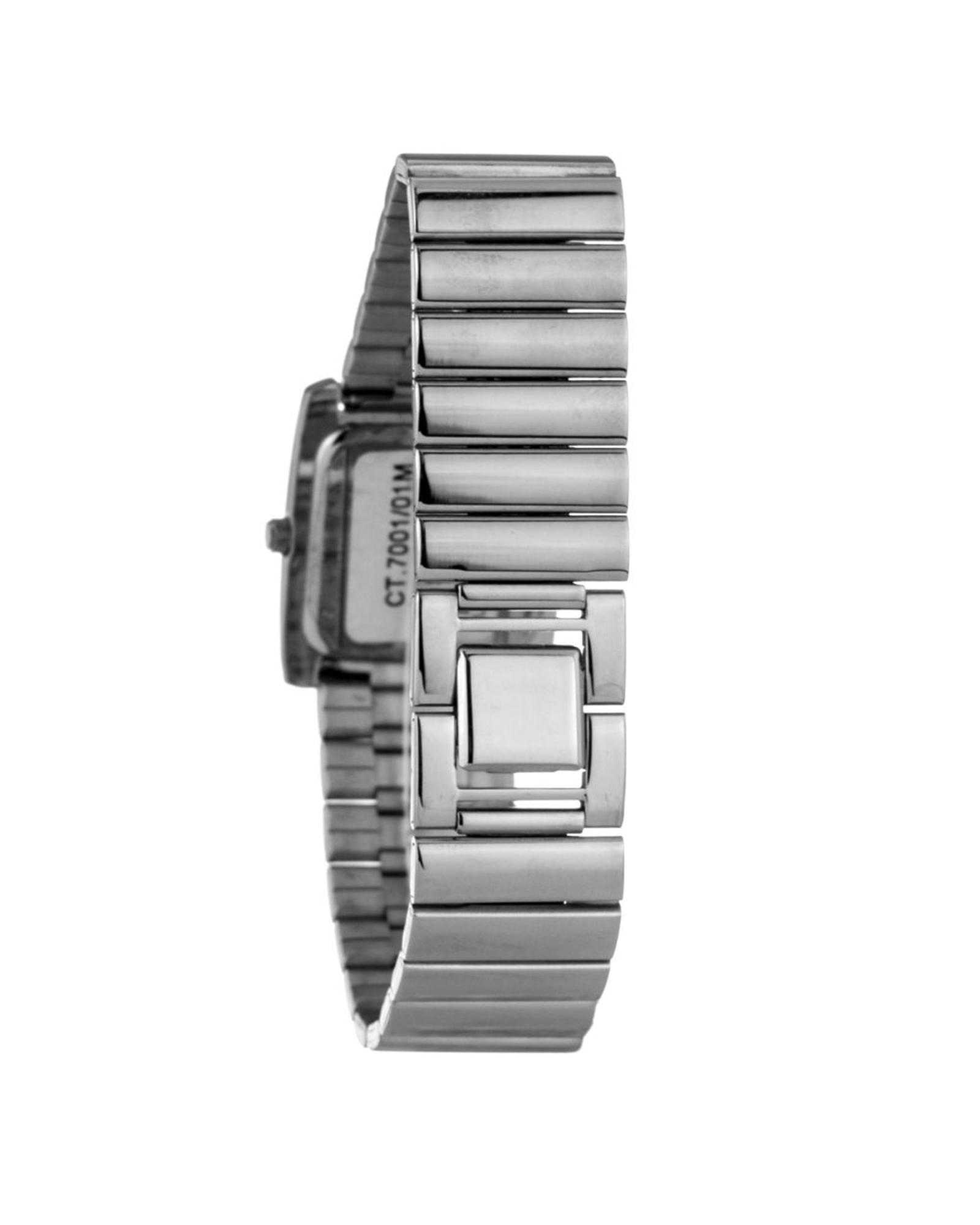 V539-CHCT700101MAC-202506161837-01 Chronotech Women's Silver Steel Watch - One Size - Image 2