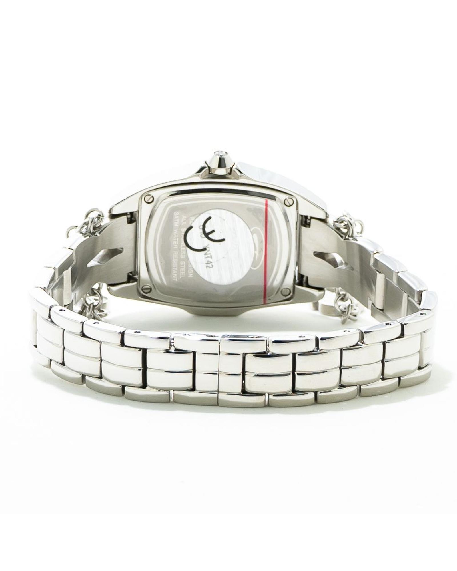 V539-CHCT7008LS15MAC-202506161841-01 Chronotech Women's Silver Steel Watch - One Size - Image 2