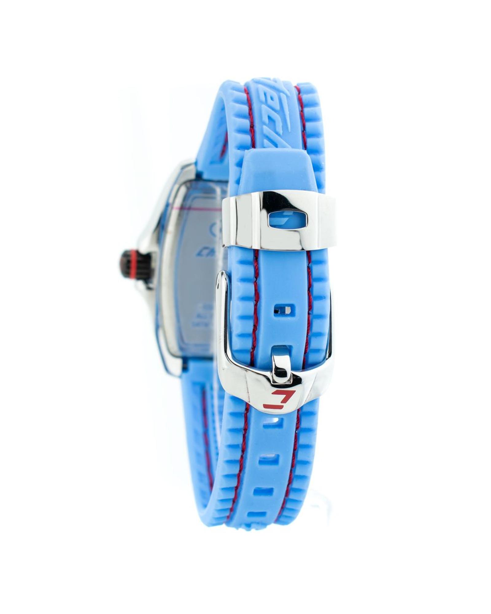 V539-CHCT7016LS13AC-202506161846-01 Chronotech Women's Blue Rubber Watch - One Size - Image 2