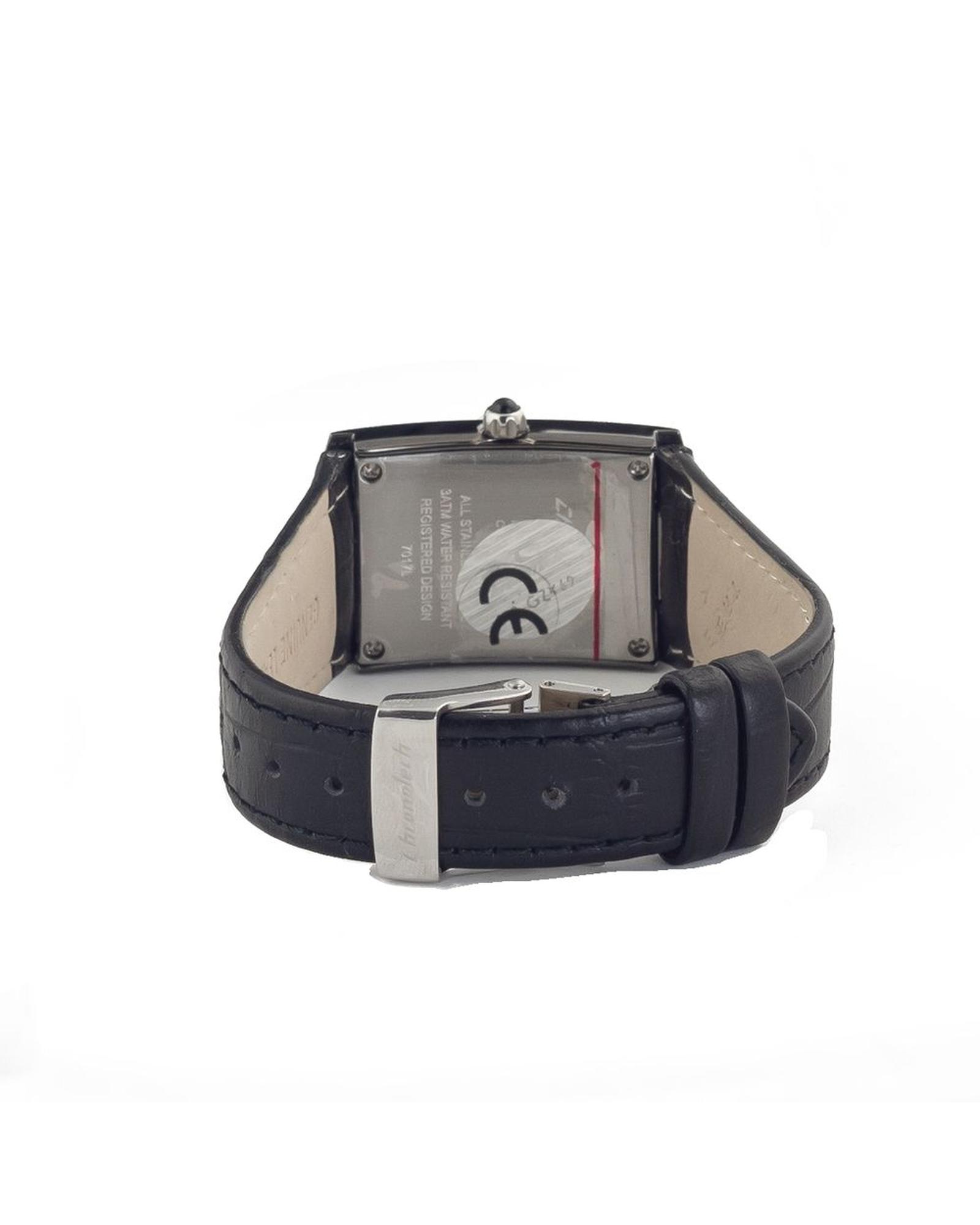 V539-CHCT7017L04SAC-202506161912-01 Chronotech Women's Black Leather Watch - One Size - Image 2