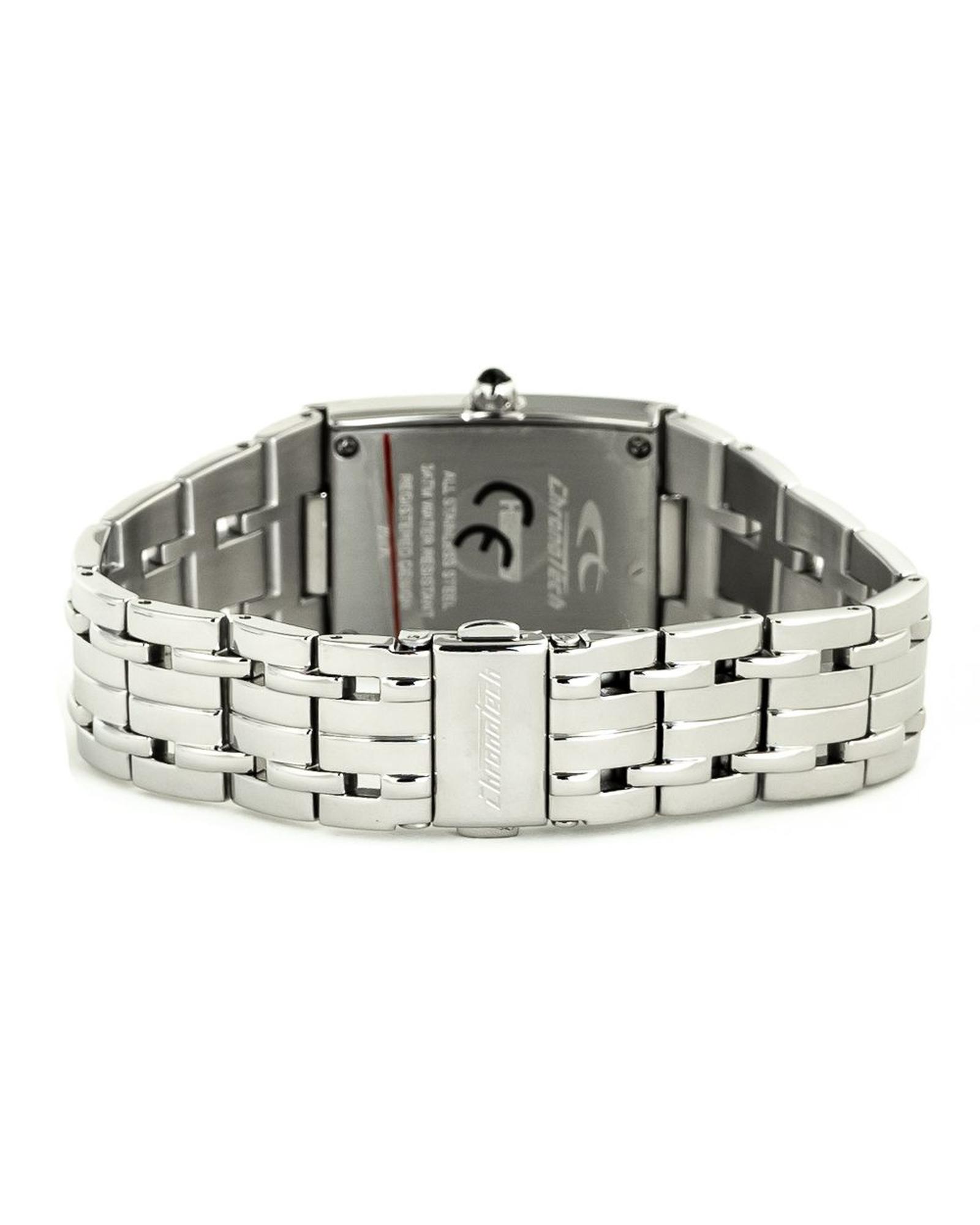 V539-CHCT7017L06MAC-202506161915-01 Chronotech Women's Silver Steel Watch - One Size - Image 2