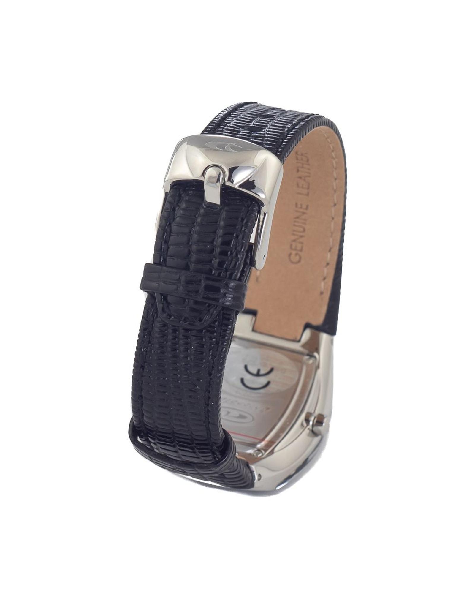 V539-CHCT7065L02AC-202506161627-01 Chronotech Women's Black Leather Watch - One Size - Image 2