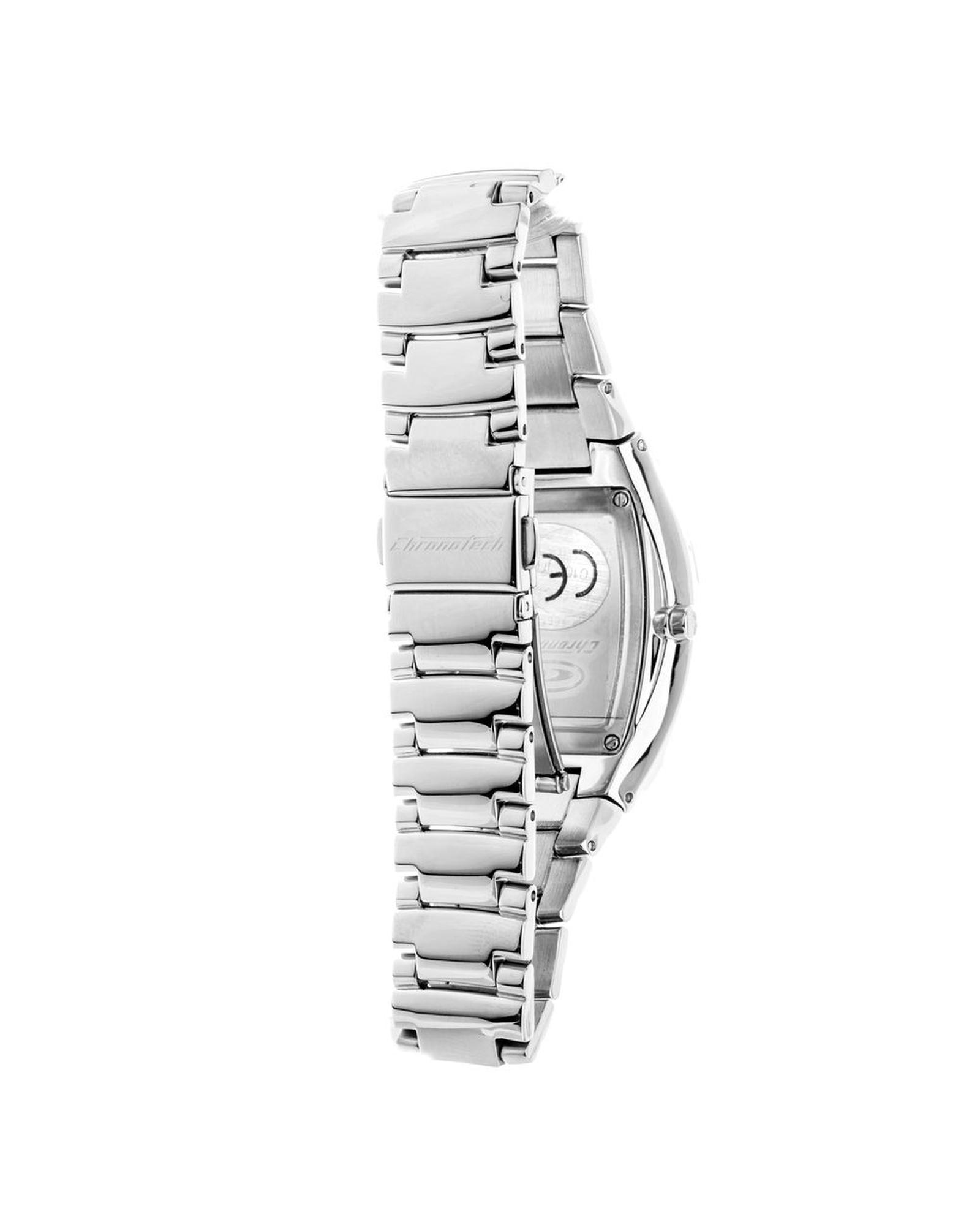 V539-CHCT7065L27MAC-202506161630-01 Chronotech Women's Silver Steel Watch - One Size - Image 2