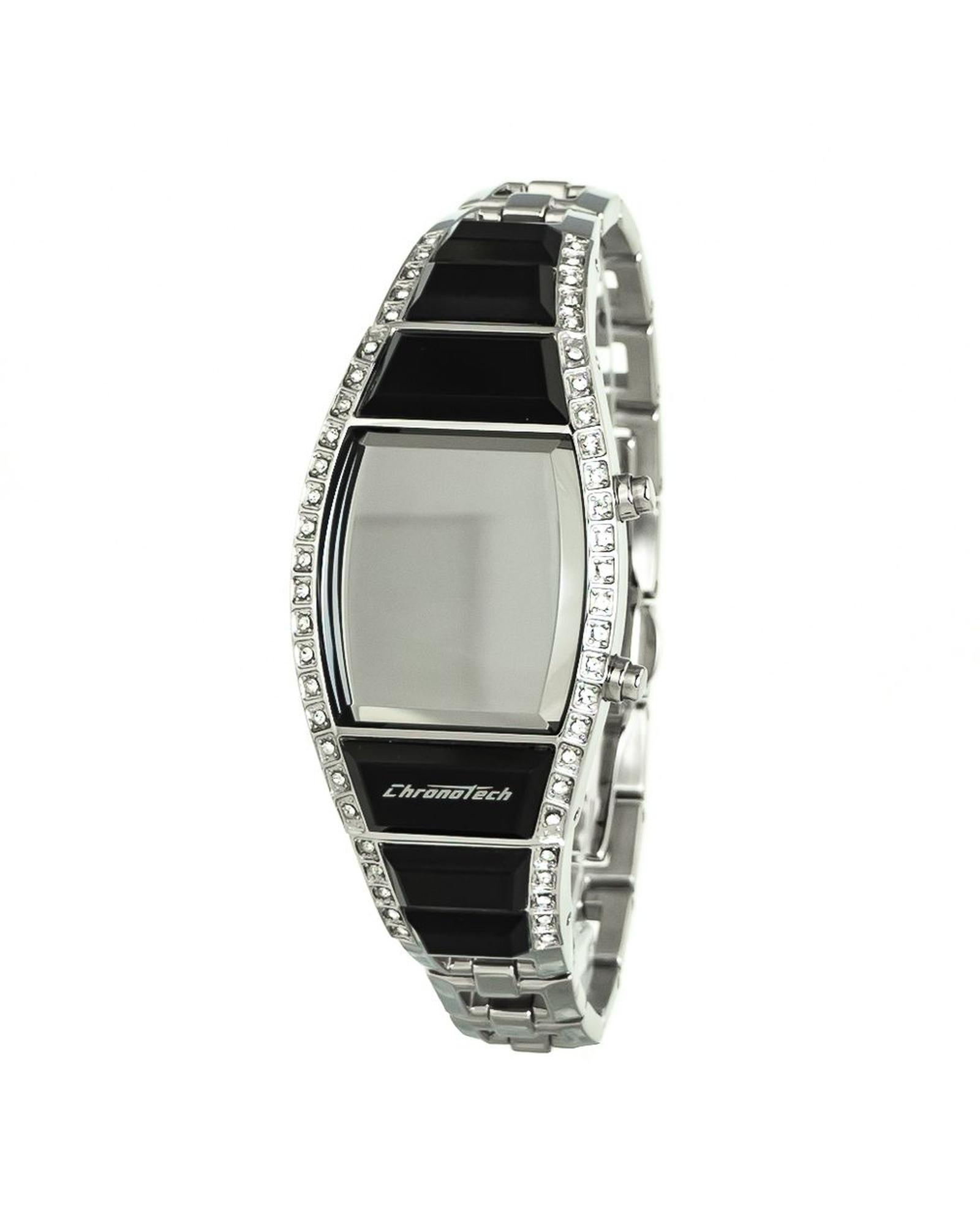 V539-CHCT7122LS03MAC-202506161646-01 Chronotech Women's Silver Steel Watch - One Size - Image 2