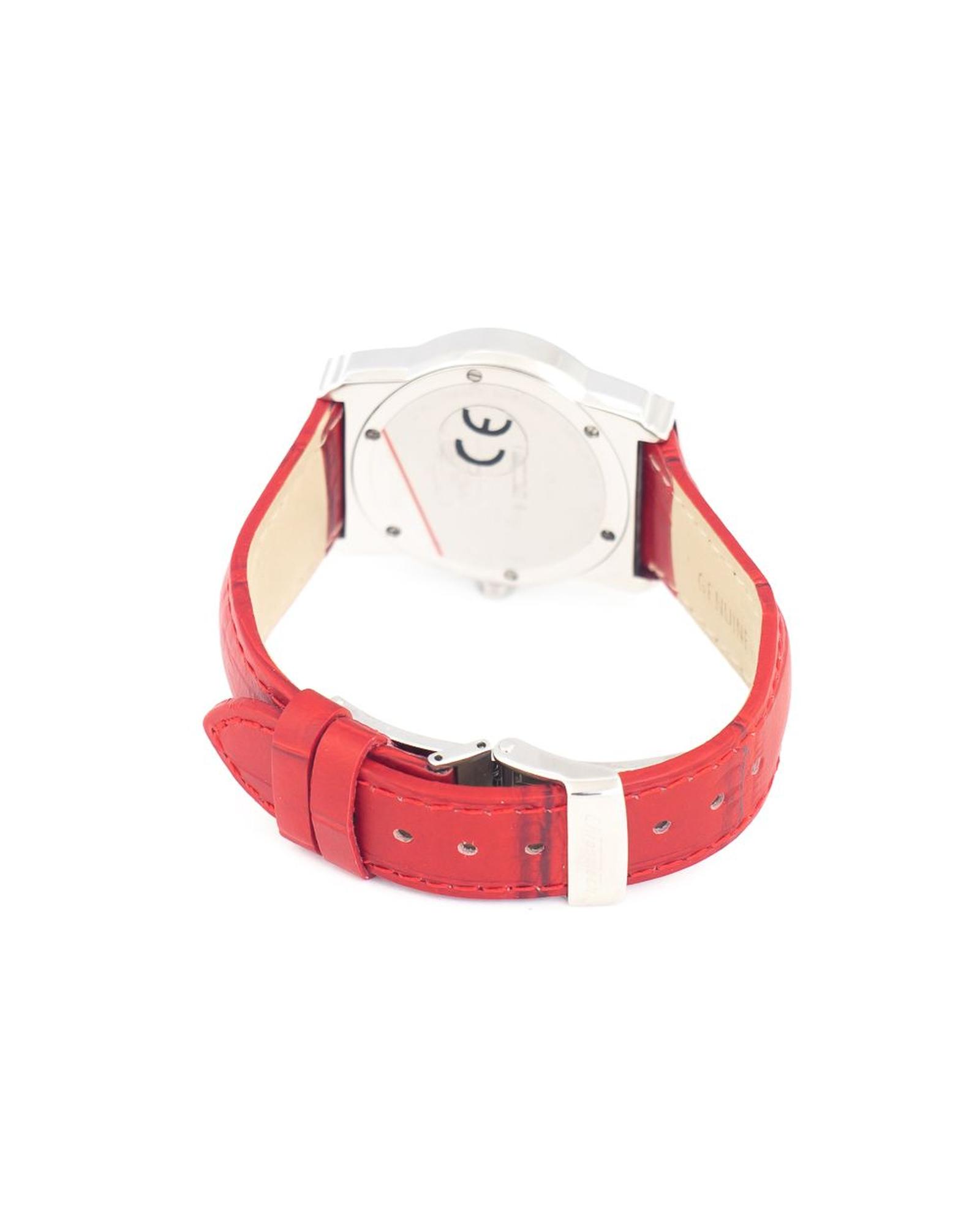 V539-CHCT7279B05AC-202506161712-01 Chronotech Women's Red Leather Watch - One Size - Image 2